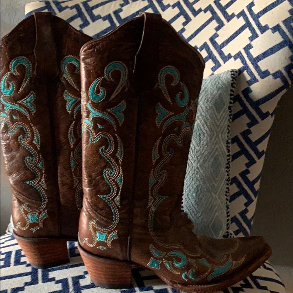 Women’s Leather Cowboy boots